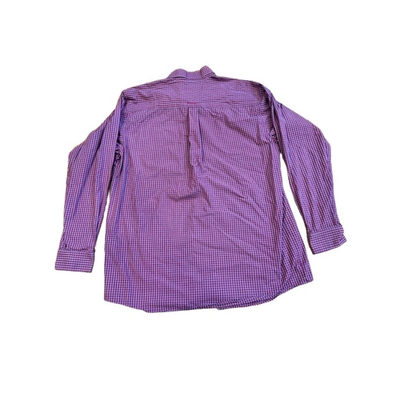 Ariat Mens Checked Pattern Long Sleeves Dress Shirt Size XLT - Picture 5 of 6